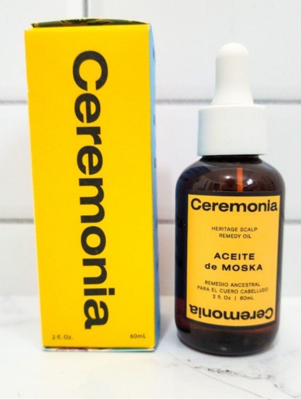 Ceremonia Aceite De Moska Hair Oil